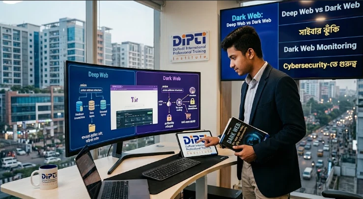 Dark Web কী? Deep Web থেকে পার্থক্য, ঝুঁকি ও Cybersecurity-তে এর গুরুত্ব
